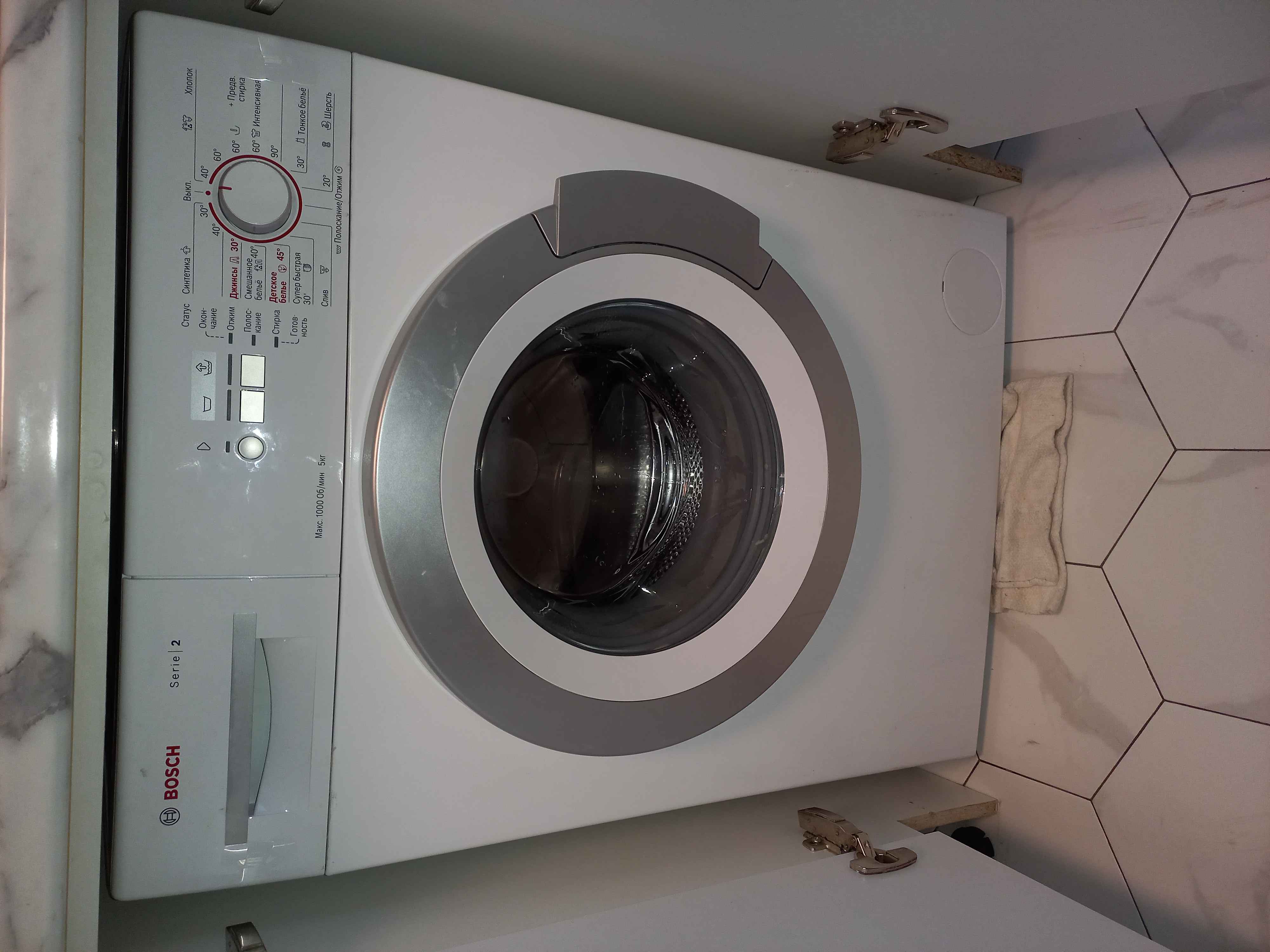 Диагностика неисправности стиральной машины