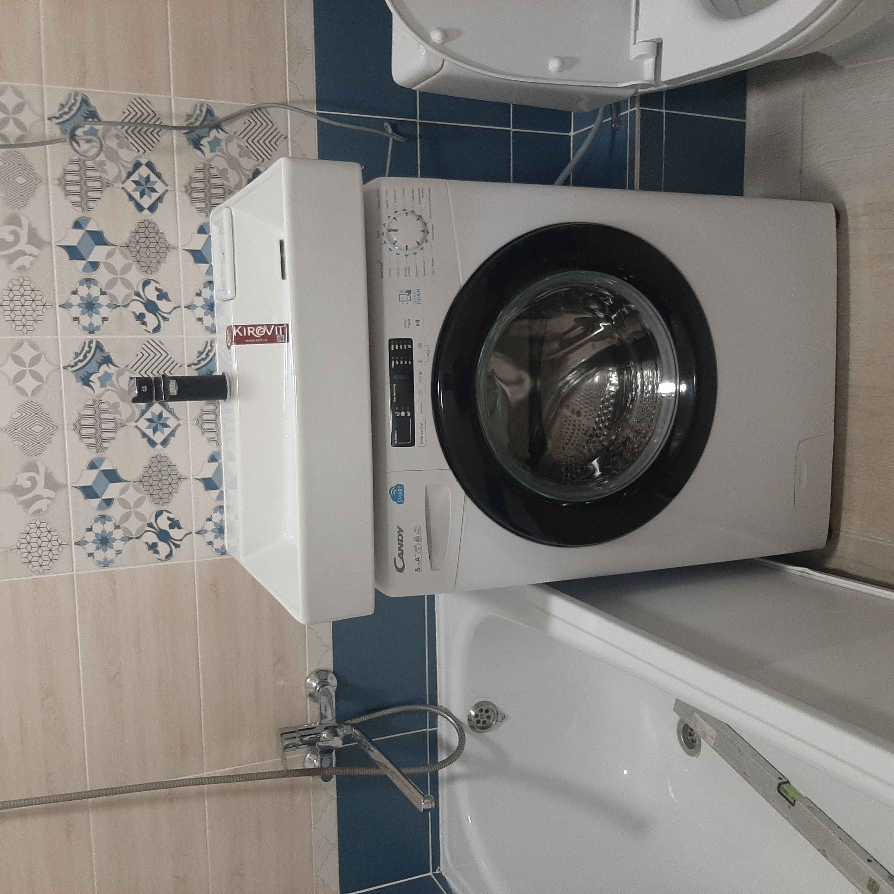 Установка и подключение стиральной машины