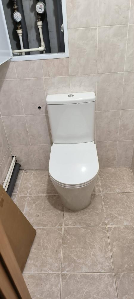 Установка напольного унитаза