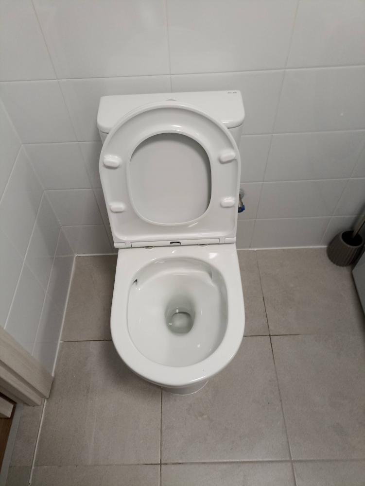 Установка напольного унитаза