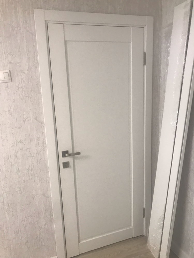 Установка межкомнатной одностворчатой двери с врезанной фурнитурой (2 и более шт)