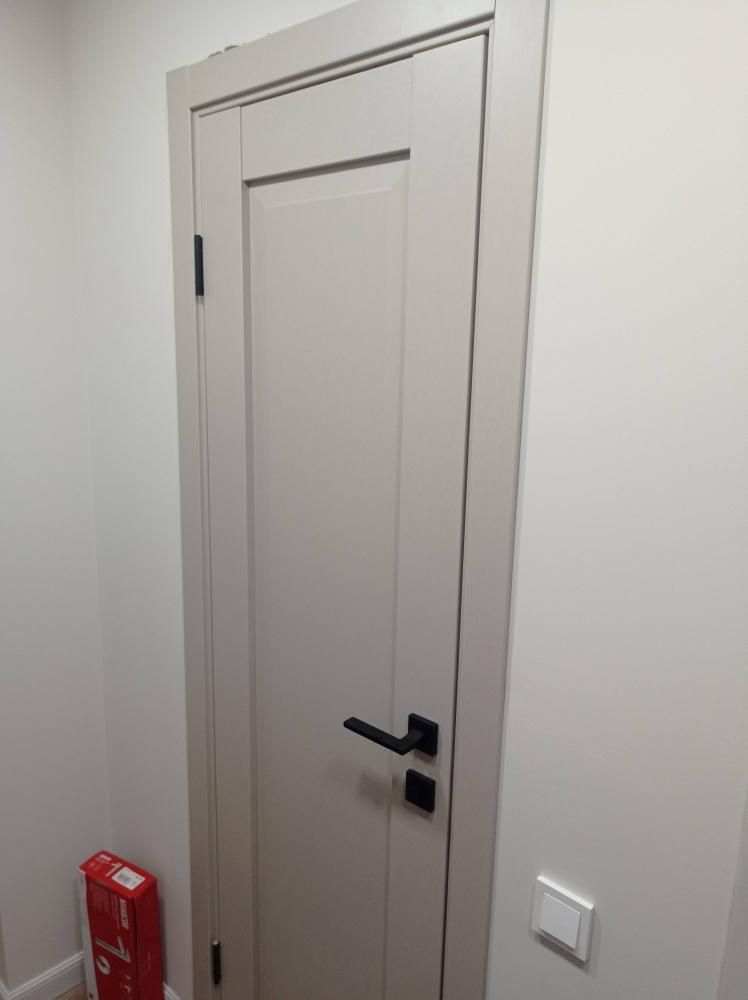 Установка межкомнатной одностворчатой двери с врезанной фурнитурой (2 и более шт)