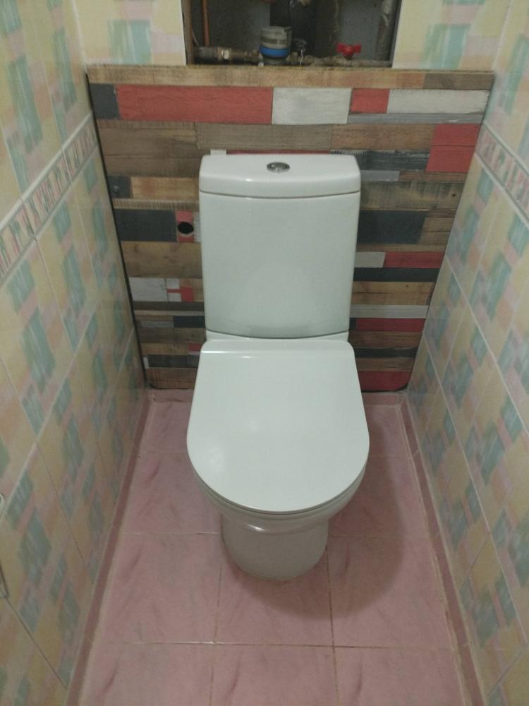 Установка напольного унитаза