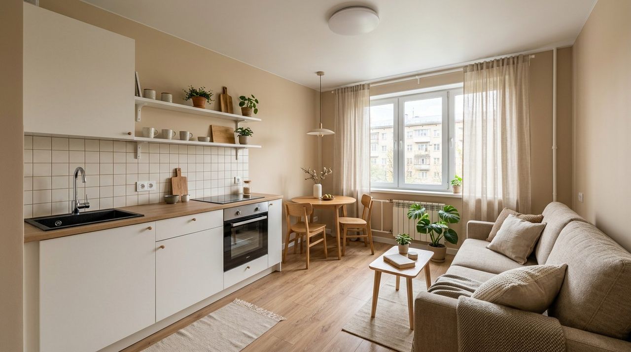 Квартира 51 м²