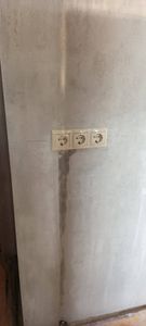 Установка встроенного щитка (8-12 модулей) в бетоне