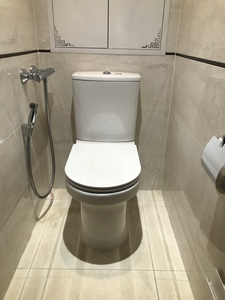 Установка напольного унитаза