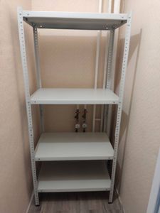 Сборка металлического стеллажа