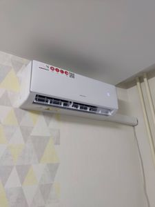 Установка сплит системы 7-9 kBTU (одноэтапный монтаж)