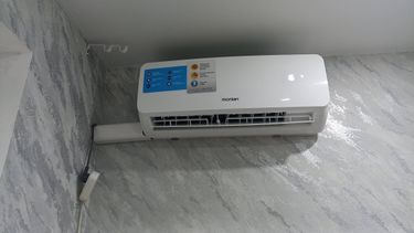 Установка сплит системы 7-9 kBTU (одноэтапный монтаж)