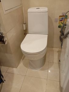 Установка напольного унитаза