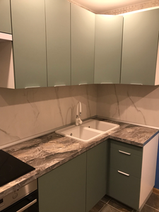 Сборка и установка проектной кухни под ключ