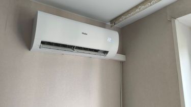 Установка сплит системы 7-9 kBTU (одноэтапный монтаж)