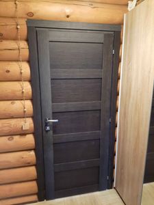 Установка межкомнатной одностворчатой двери