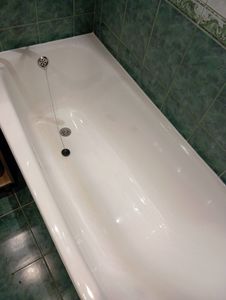 Реставрация ванны эмалью/жидким акрилом