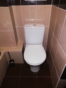 Установлен новый сливной механизм, заменены уплотнители, отрегулирована подача воды, устранены протечки, обновлено крепление к полу, проверена герметичность соединений, выполнена чистка.