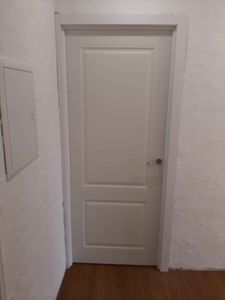Установка межкомнатной одностворчатой двери Демонтаж деревянной входной/межкомнатной двери с сохранением Установка добора до 20 см Установка дверного наличника