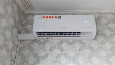 Установка сплит системы 7-9 kBTU (одноэтапный монтаж)