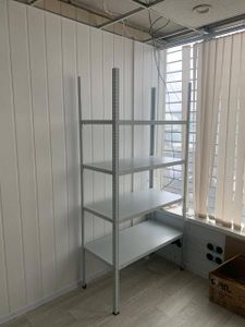Сборка металлического стеллажа