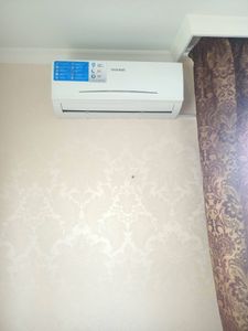 Установка сплит системы 7-9 kBTU (одноэтапный монтаж)