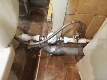 Разводка труб ХВС