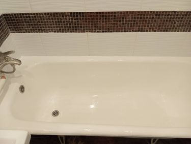 Реставрация ванны эмалью/жидким акрилом