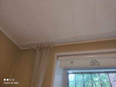 Установка карниза