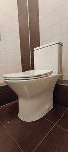Установка напольного унитаза