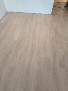 Прямая укладка ламината с подложкой более 20 кв.м