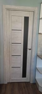 Установка межкомнатной одностворчатой двери с врезанной фурнитурой