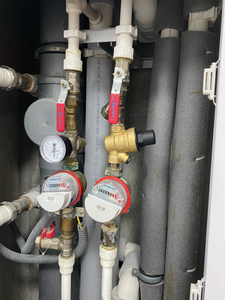 Монтаж редуктора давления