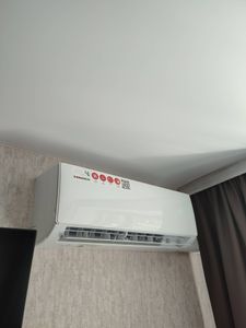 Установка сплит системы 7-9 kBTU (одноэтапный монтаж)