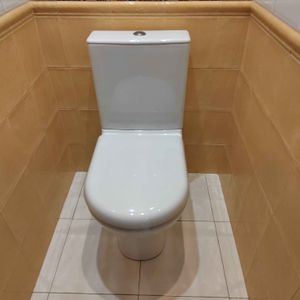 Установка напольного унитаза