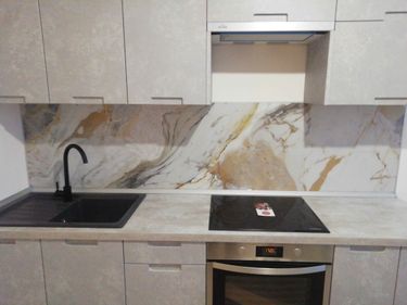 Сборка и установка проектной кухни под ключ Уменьшение глубины/высоты/ширины шкафов/фасадов/фальшпанелей