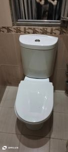 Ремонт бачка (запорной арматуры) напольного унитаза