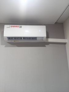 Установка сплит системы 7-9 kBTU (одноэтапный монтаж)