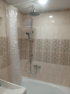 Установка смесителя (на готовые коммуникации)