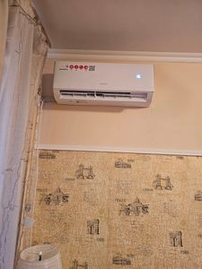 Установка сплит системы 7-9 kBTU (одноэтапный монтаж)