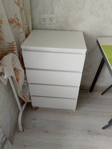 Сборка, установка и крепёж комода 4 ящика