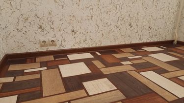 Монтаж потолочного полистрирол/пенополистирол плинтуса