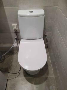 Установка напольного унитаза