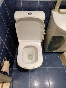 Установка напольного унитаза