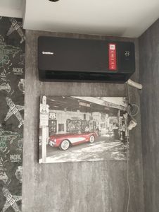 Установка сплит системы 7-9 kBTU (одноэтапный монтаж)