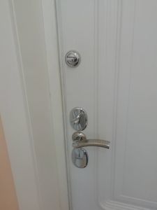 Замена замка входной двери