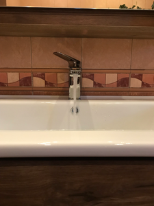 Установка смесителя (на готовые коммуникации)