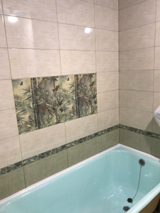 Прямая укладка керамической плитки свыше 10 кв.м