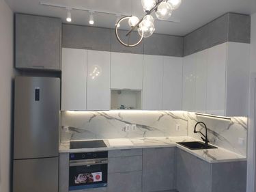 Сборка и установка проектной кухни под ключ