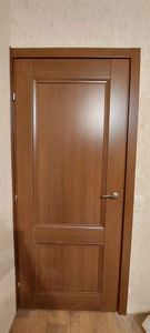 Установка межкомнатной одностворчатой двери Установка ручки