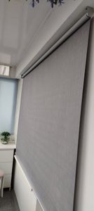 Монтаж рулонной шторы, рулонной шторы «день-ночь» на стену\потолок или в оконный проем