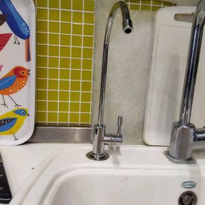 Установка проточного фильтра под мойку