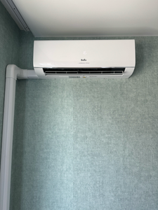 Установка сплит системы 7-9 kBTU (одноэтапный монтаж)